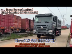 351 450 л.с. Euro 2 Sinotruk Дэмпер Howo 375 Демпер для добычи полезных ископаемых