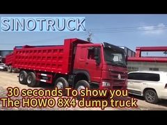 50 тонн 12 колес Sinotruk Дэмп-Трак использованный Howo 371 375 420 л.с.