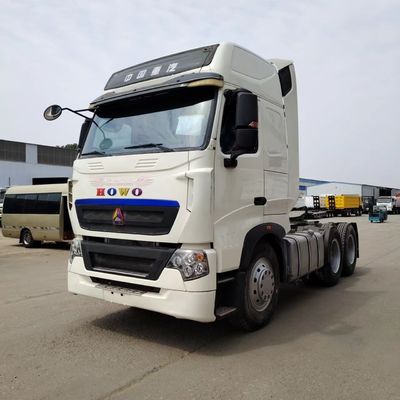 Купить Подержанный HOWO T7H 6X4 EURO 5 Трактор голова грузовика Sinotruck тракторные агрегаты 540 л.с. online manufacture