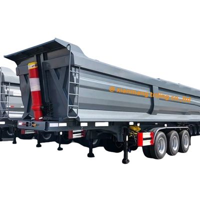 Купить 40 кубических метров 60 тонн заднего кузова фургона типа Tri Axle Tippers для продажи online manufacture