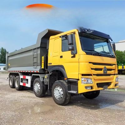 Хорошая цена. Howo Euro 4 380hp 8x4 Dump Truck с управляющей системой ZF8118 и мощностью 50 тонн онлайн