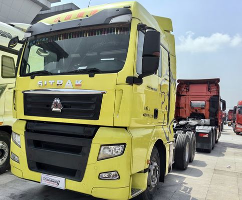 Хорошая цена. Подержанный трактор Ситрак C7H Sinotruk 6х4 540 л.с. Дизельные тракторы Евро 4 онлайн