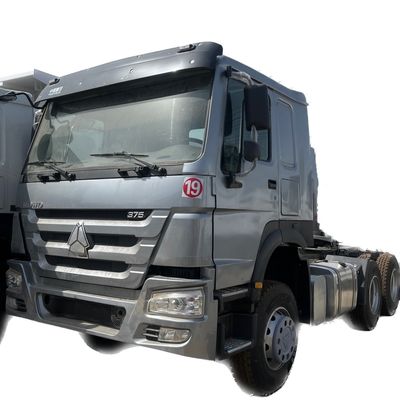 Хорошая цена. Видео Техническая поддержка Дизельное подержанное Sinotruck Howo тракторный грузовик 375HP буксирный трактор буксировка онлайн