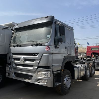 Хорошая цена. Подержанный Sinotruck Howo тракторный грузовик с двигателем вместимостью 8L и воздушной подвеской водительского сиденья онлайн