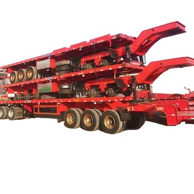 Хорошая цена. Xianmang Group 3 And 4 Axles 20ft 40ft Container Flat Bed Flatbed Semi Trailers для Танзании и Кении онлайн