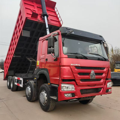 Хорошая цена. Sinotruk Howo 371 8x4 Ручная трансмиссия Дамп-грузовик 10-12 колеса 30 тонн песчаный дизель Правый тяжелый грузовик Сегмент используется для добычи полезных ископаемых онлайн